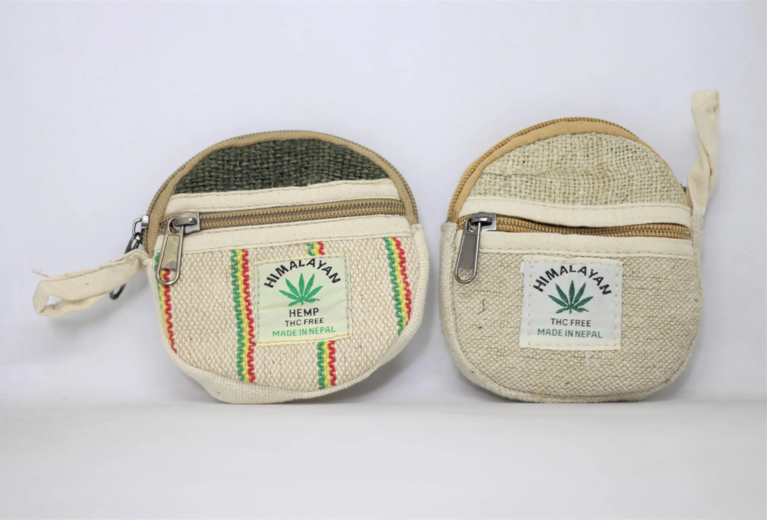 Hemp Round Coin Purse2