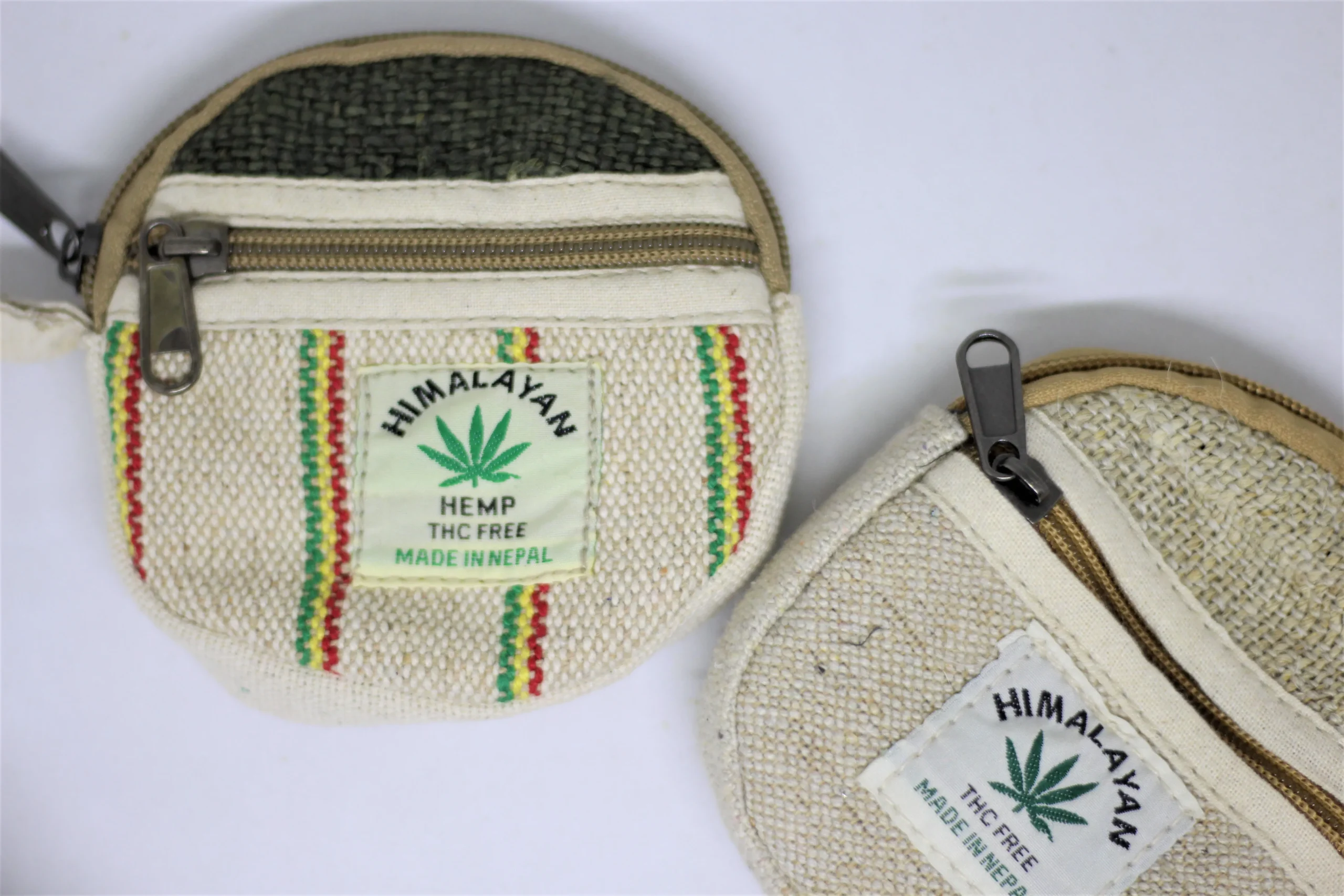 Hemp Round Coin Purse